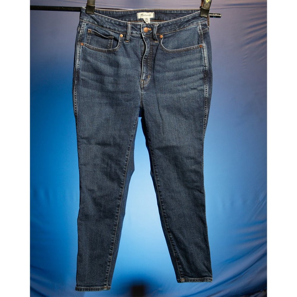 Madewell Curvy High-Rise Skinny Jeans in Lucille Wash